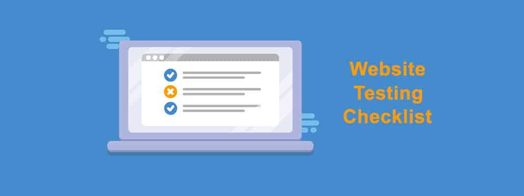 The Most Effective Website Testing Checklist