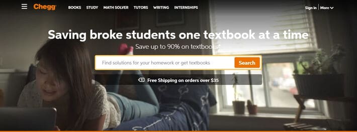 Online Teaching Sites That Will Inspire You:#2 Chegg Tutors